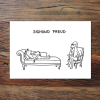Sighund Freud (Grußkarte)