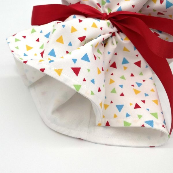 Schultüte "Buchstaben Dreiecke rot" 35 cm - Image 4