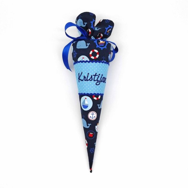 Schultüte "Wale" 35 cm Kindergartentüte Geschwistertüte - Image 2
