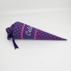 Schultüte "Schuppen lila" 35 cm Kindergartentüte Geschwistertüte - Image 3