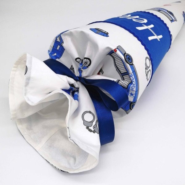 Schultüte "Polizeiautos" 35 cm Kindergartentüte Geschwistertüte - Image 4