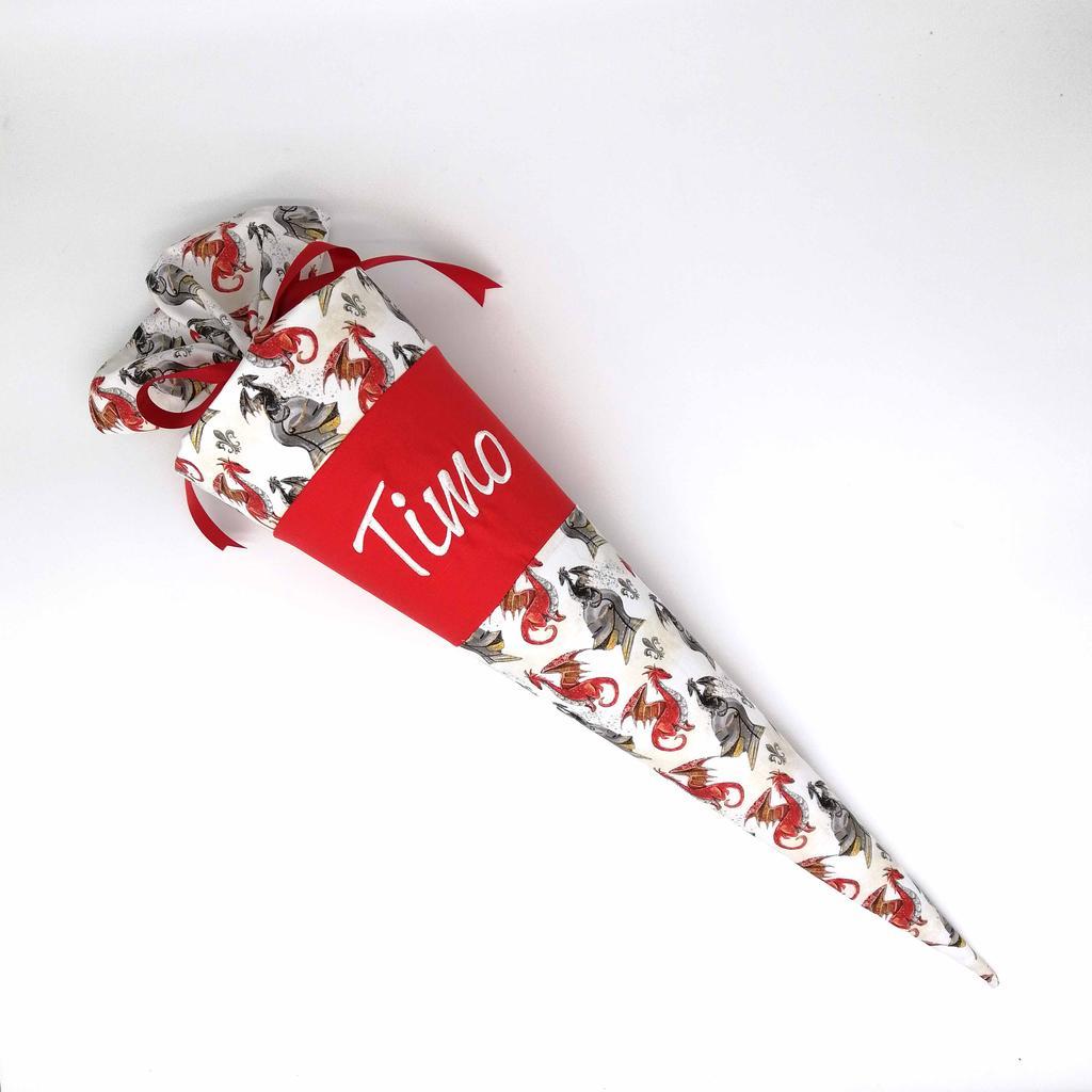 Schultüte "Ritter Drachen" 70 cm