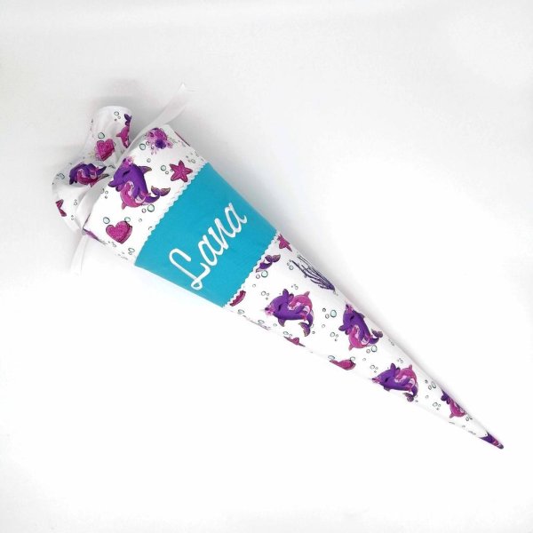 Schultüte "Delfine" 70 cm - Image 4