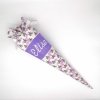 Schultüte "Einhörner lila" 35 cm Kindergartentüte Geschwistertüte