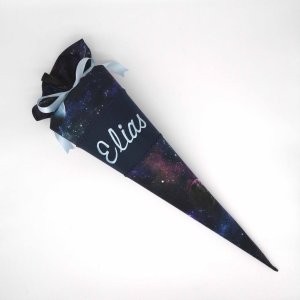 Schultüte „Galaxie“ 35 cm Kindergartentüte Geschwistertüte