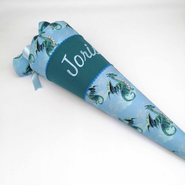 Schultüte "Drachen grün" 70 cm - Image 2