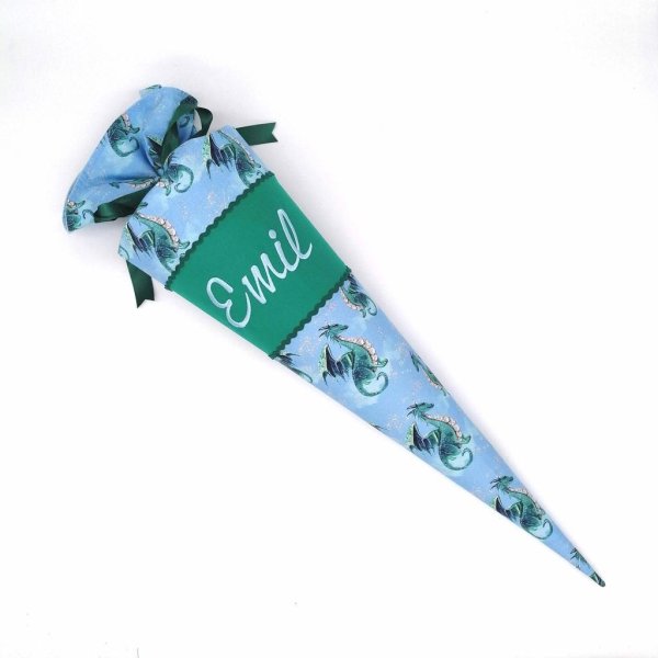 Schultüte "Drachen grün" 70 cm - Image 4