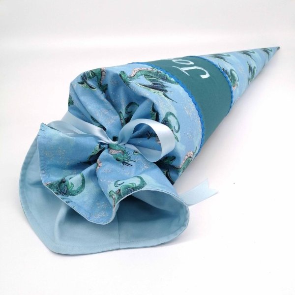 Schultüte "Drachen grün" 70 cm - Image 3