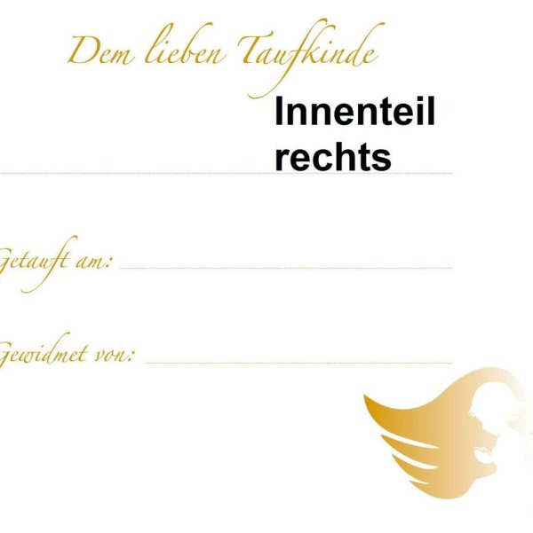 Taufbrief mit Fisch: Wilhelm-Pippo - Image 3