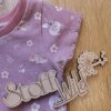 Baby-Kleid Gr. 62/68 "Autumn love altrosa" - Image 3