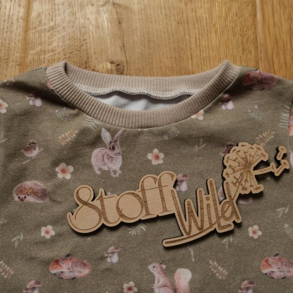 Langarm-Shirt "Autumn Love grün" Gr. 86 - Image 2