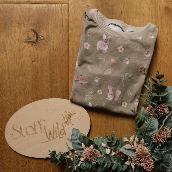 Langarm-Shirt "Autumn Love grün" Gr. 86 - Image 4
