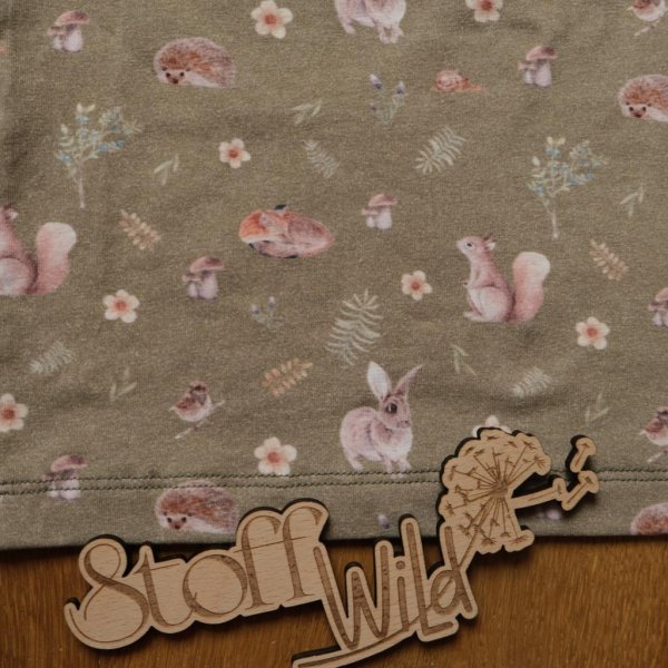 Langarm-Shirt "Autumn Love grün" Gr. 86 - Image 3