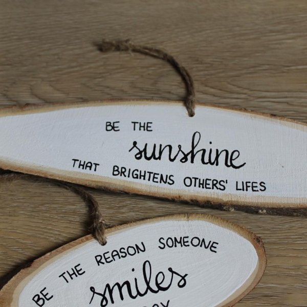 Zitat "Be the sunshine..."