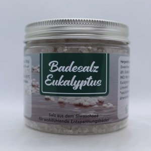 Badesalz Eukalyptus – Aromatherapie