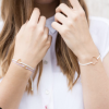 Rose Gold Herz Armband Large - Image 2