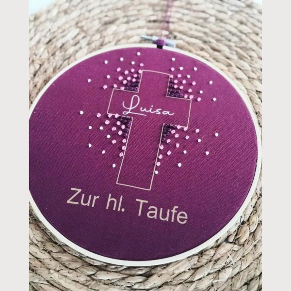 Wanddekoration zur Taufe - Image 3