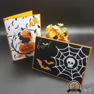 Klappkarte / Grußkarte „Halloween“