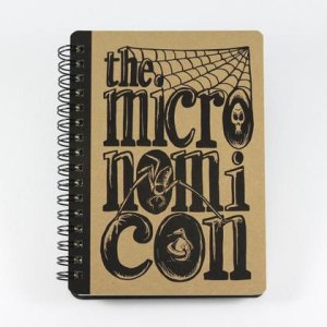 Spiralnotizbuch „Micronomicon“, Größe DIN A6