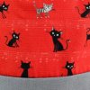 Rucksack Katze rot