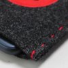 Handyhülle, Brillenetui aus Wollfilz, Katze schwarz - Image 4