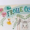 Osterkarte Osterhase auf der Schaukel - Image 3