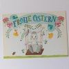 Osterkarte Osterhase auf der Schaukel - Image 4