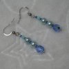 Schmuckset aus türkisen Wachsperlen und blauen Feuerperlen - Image 4