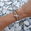 KAURI - Wickelarmband 'Mondstein gold'
