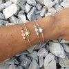 Doppelarmband *SONNE* Amazonit/Rosenquarz - Image 3