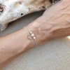 SONNENSTEIN Doppelarmband *CIRCLE 18k vergoldet - Image 2