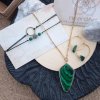 MALACHIT Schmuckset  *ANÃHATA* 18k vergoldet - Image 4