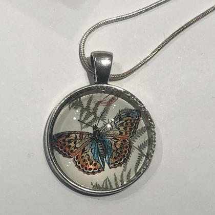 Kette - Schmetterling - getigert